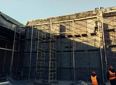 Завершено торкретирование стен после пожара ТЦ «Глобус» в г. Владимир
